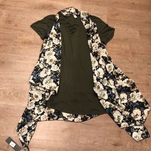NWT Janice Floral Kimono
